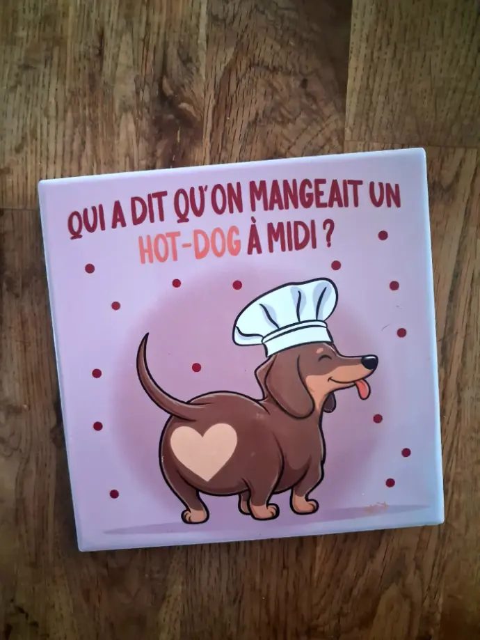 Collection dessous de plat "Humour"